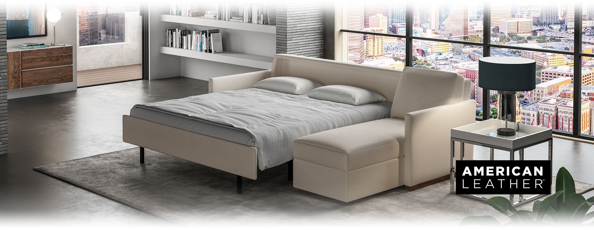The American Leather Comfort Sleeper
