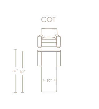 Comfort Sleeper Sizes