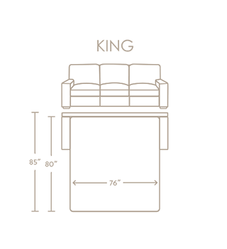 Comfort Sleeper Sizes